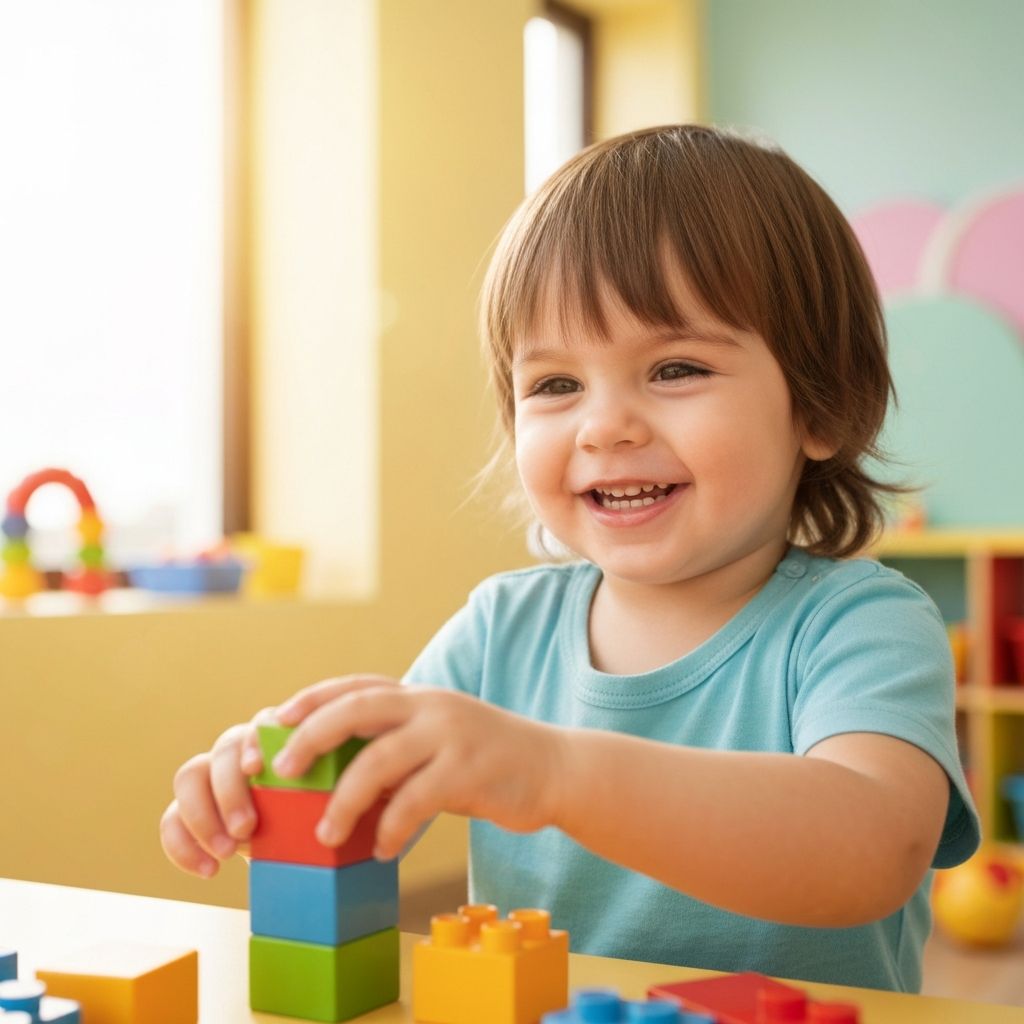 Child smiling