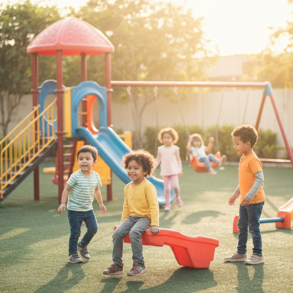 Children playing