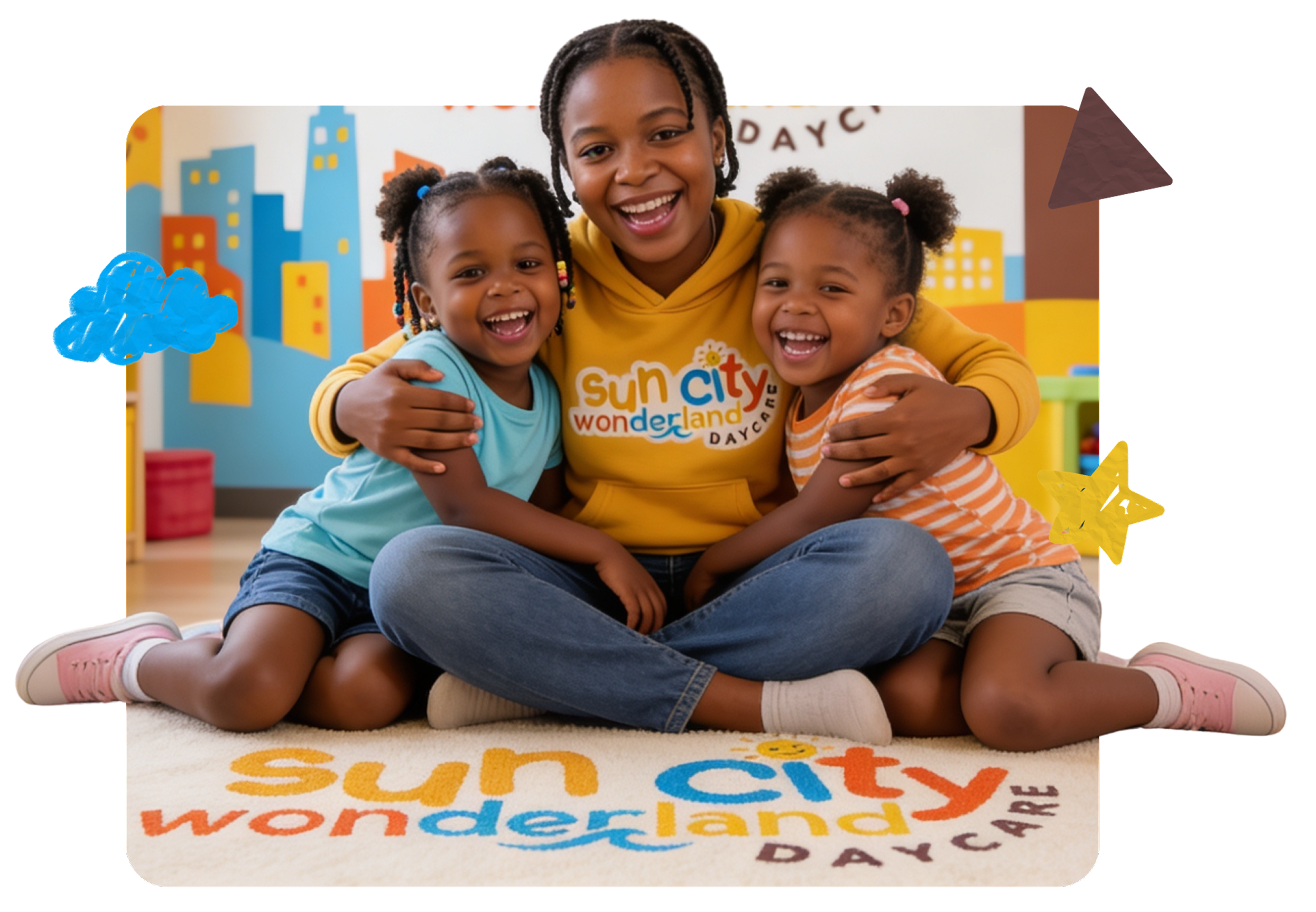 Happy children at SunCity Wonderland