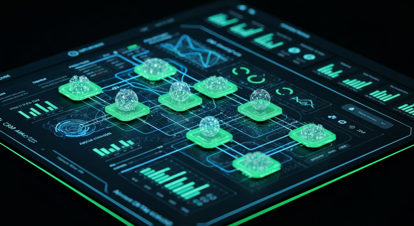 CRM Dashboard Visualization