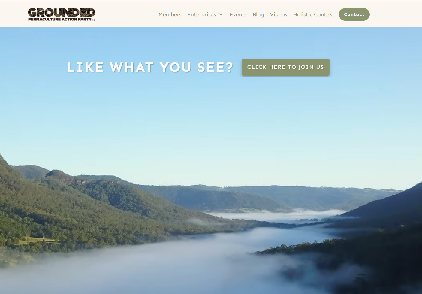 Grounded Permaculture website