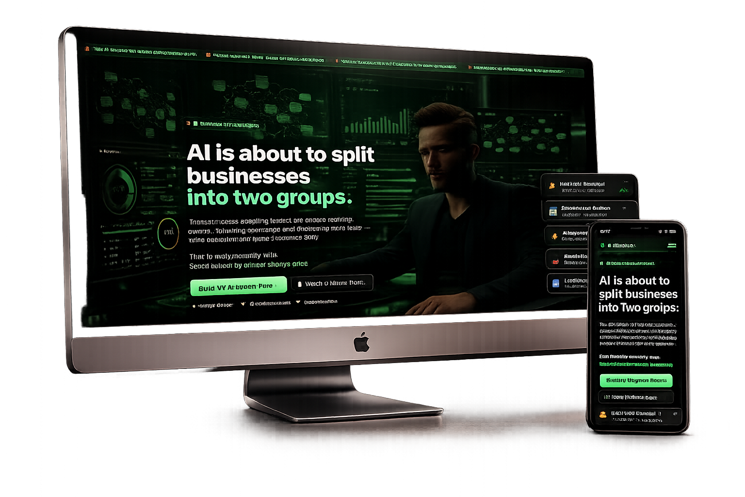The Split Website Preview