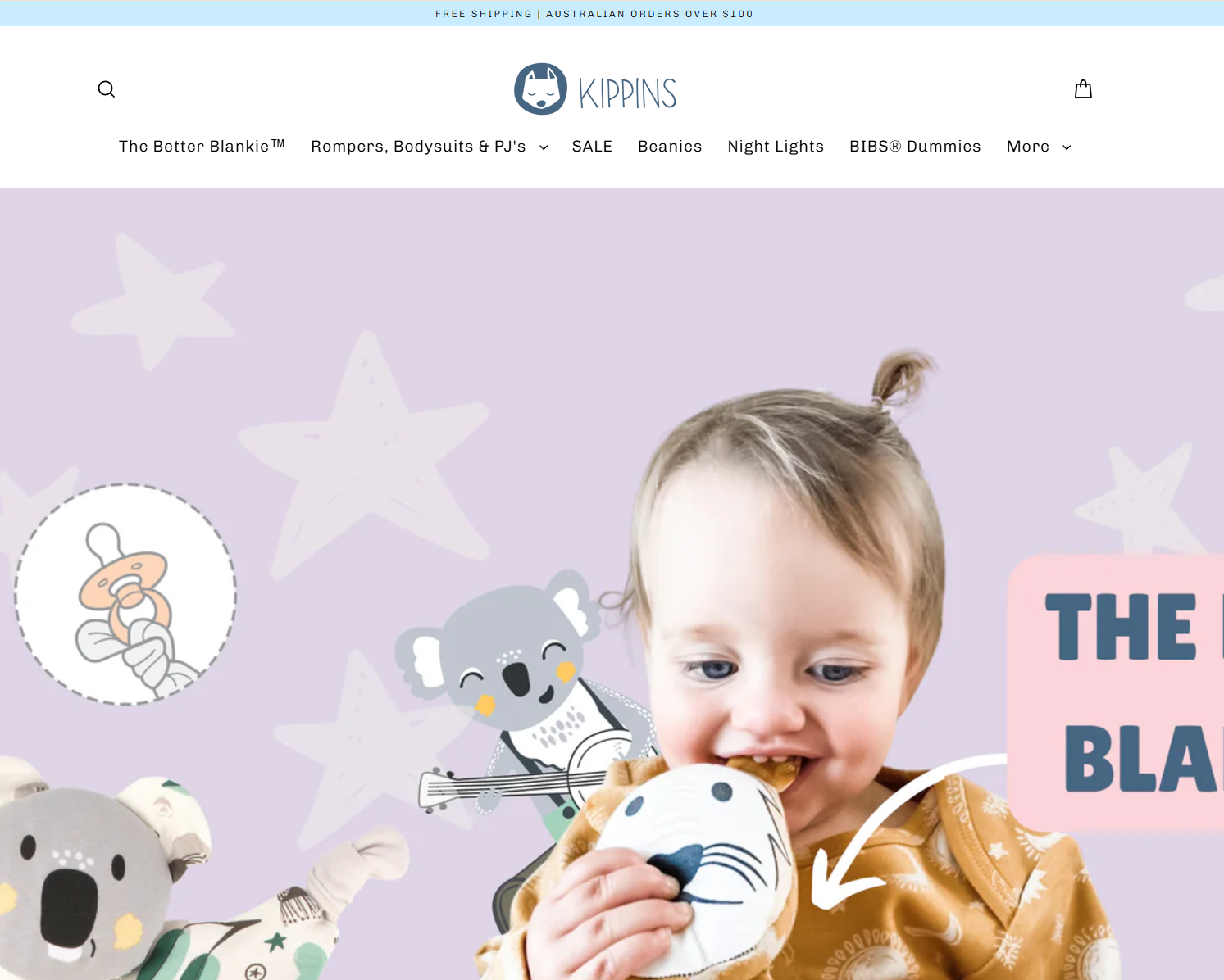 Kippins shopify campaign