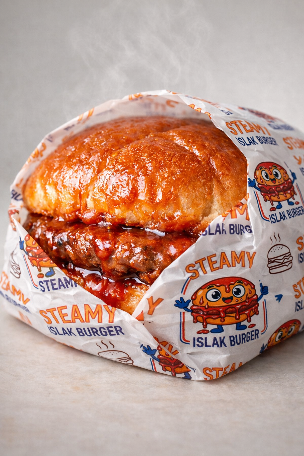 Delicious Steamy Islak Burger