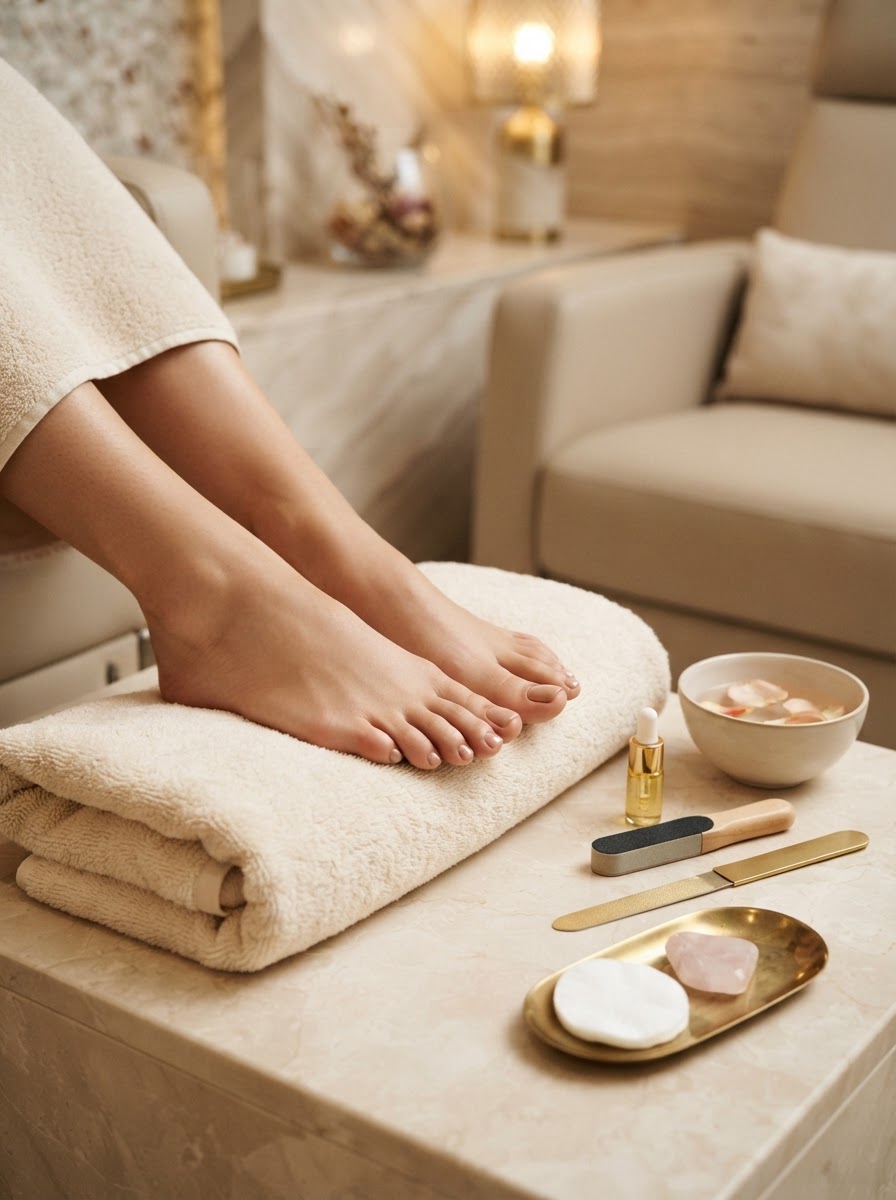 Dépose d’ongles réalisée avec douceur pour préserver l’ongle naturel