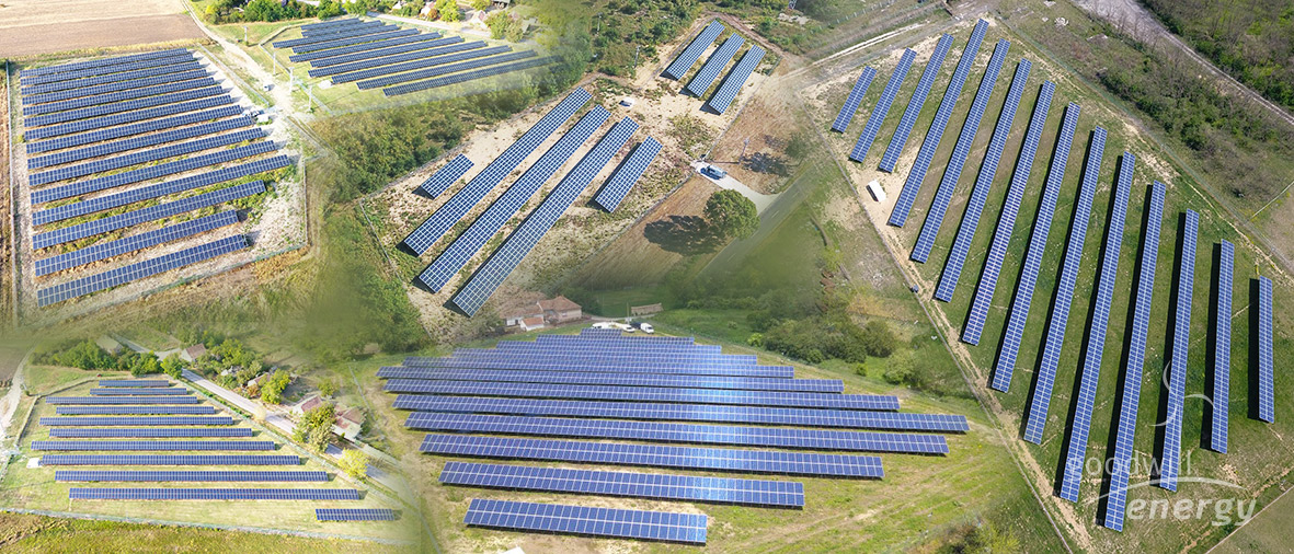 0,5MW alatti AC teljesítményű KÁT-os napelemparkjaink napelemes rendszer kivitelezés