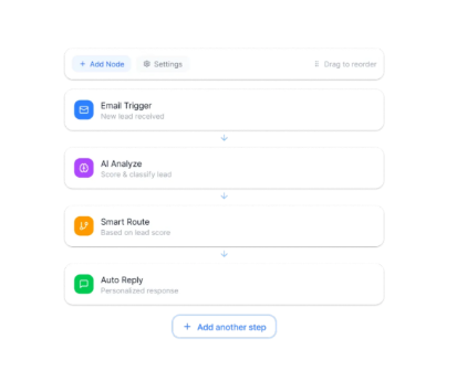 Workflow Builder UI