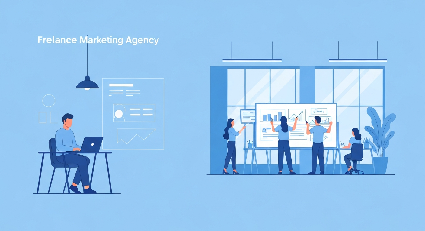 ¿Agencia o Diseñador Freelance?