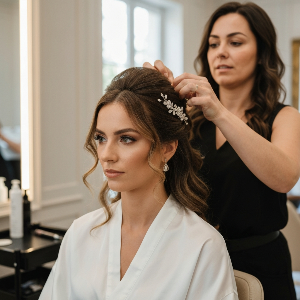 Die wichtigsten Schritte zum perfekten Brautstyling