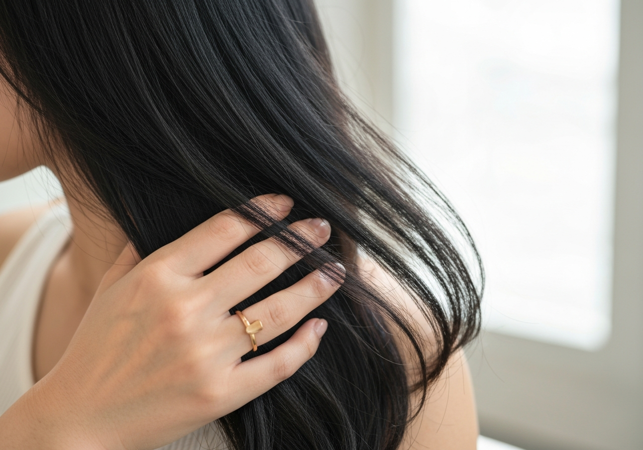 Trockene Haare