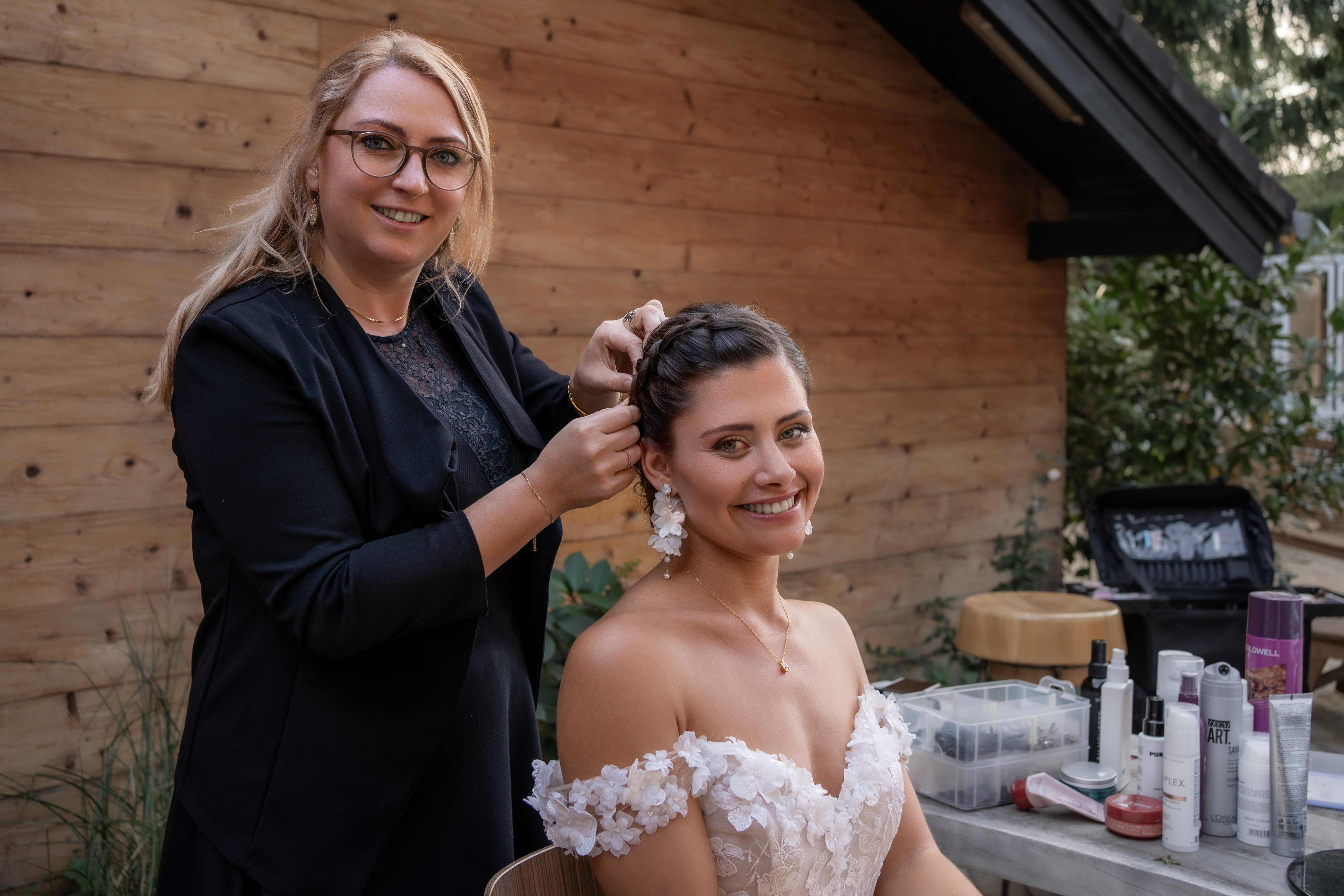 Brautstyling durch Christiane