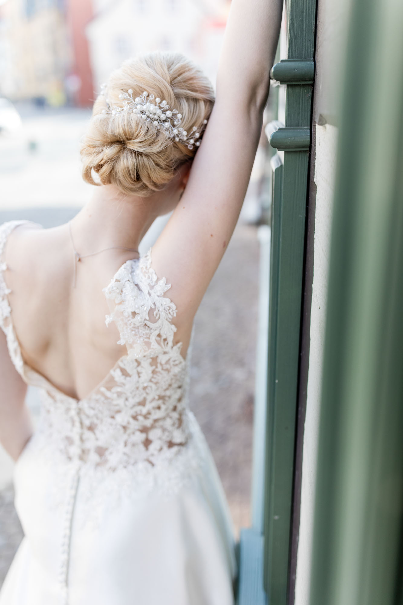 Brautkleid Rückenansicht