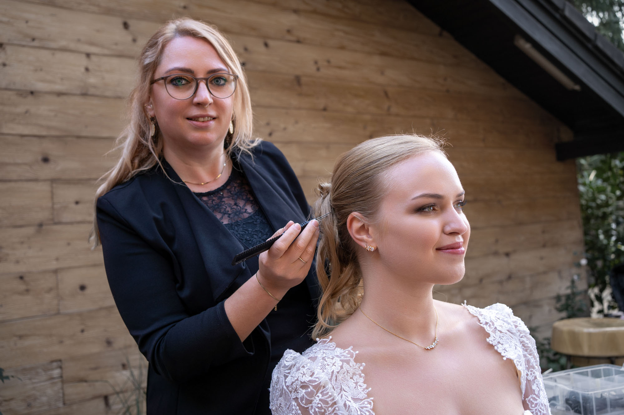 Brautstyling Vorbereitung