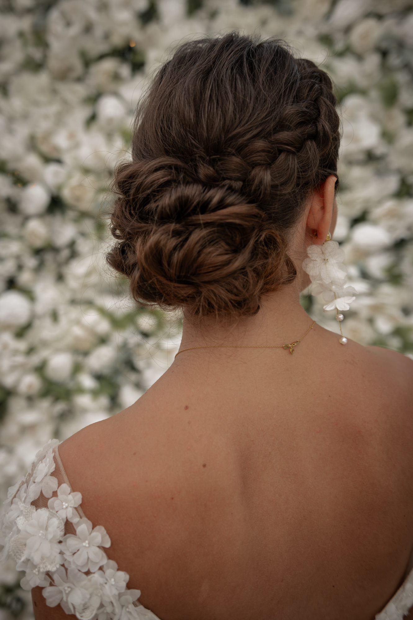 Elegante Brautfrisur