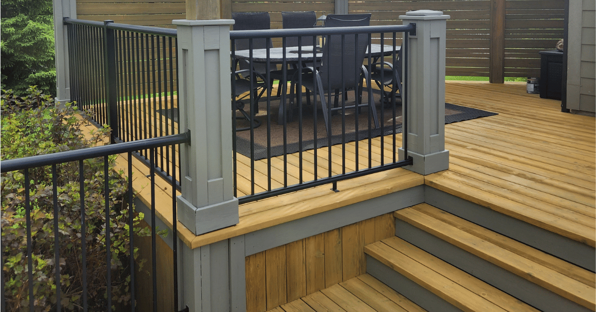 Gorgeous Exterior Transformation decks painting Winnipeg MB