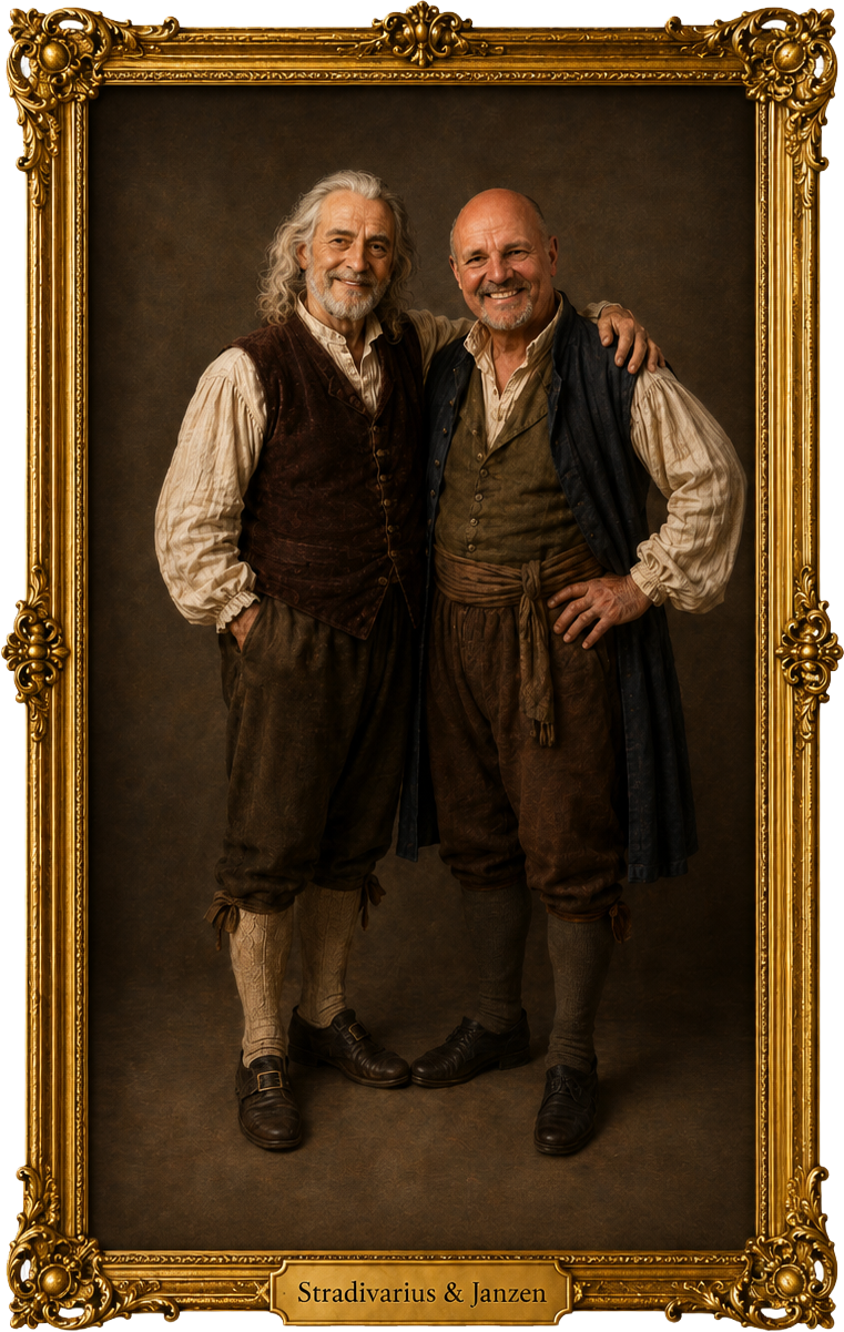 Stradivarius & Janzen Portrait