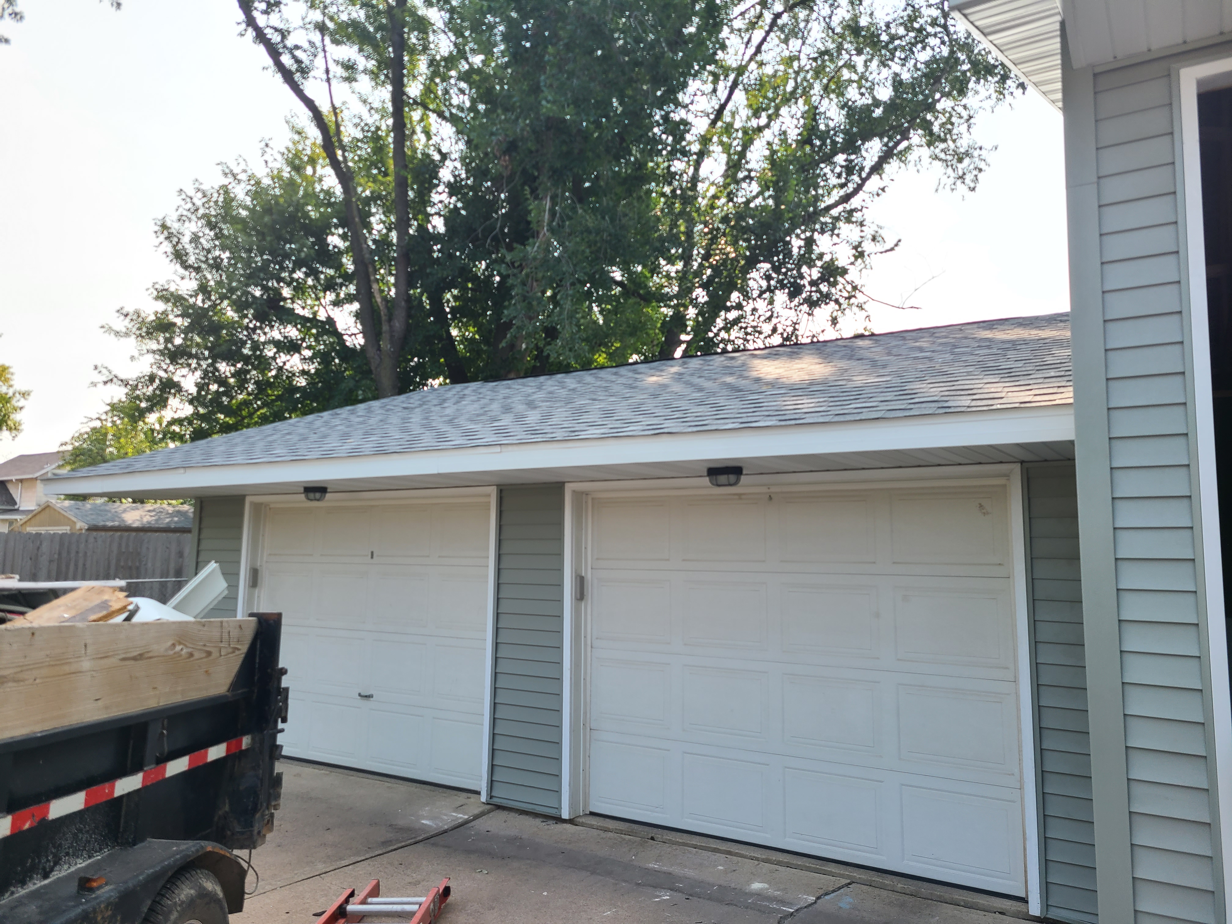 Garage construction