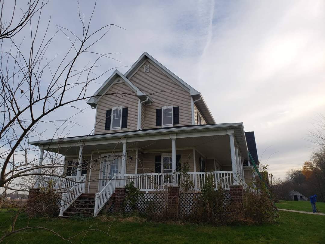Completed exterior project