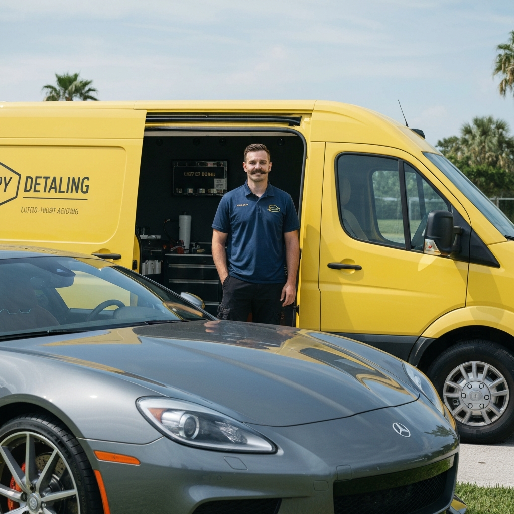 Professional car detailer in Florida