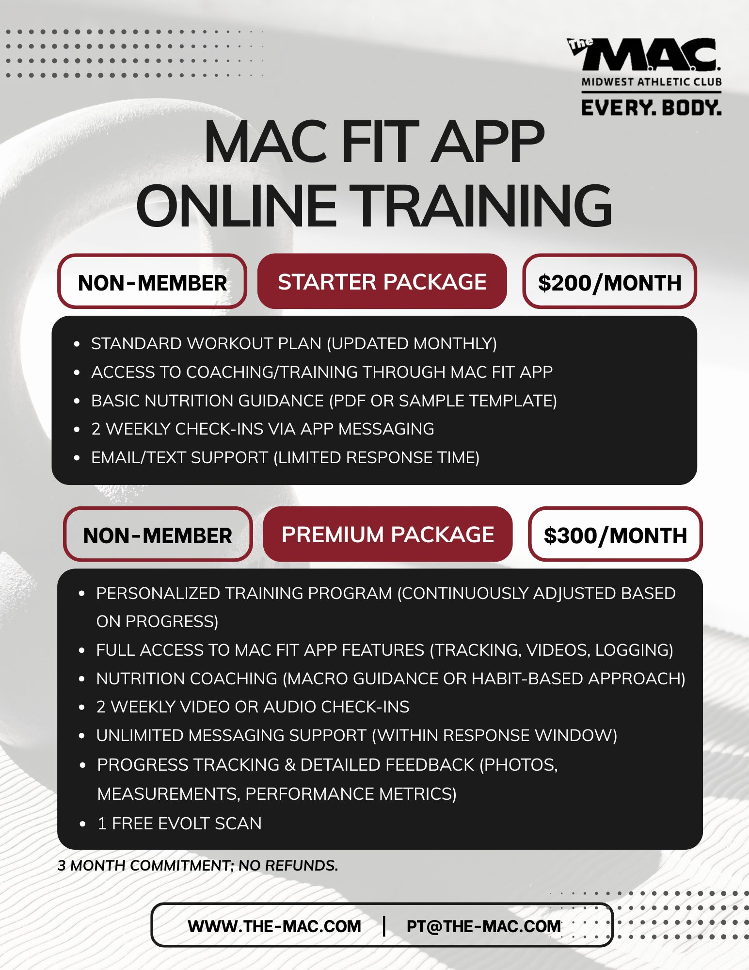 Non-member Online Training