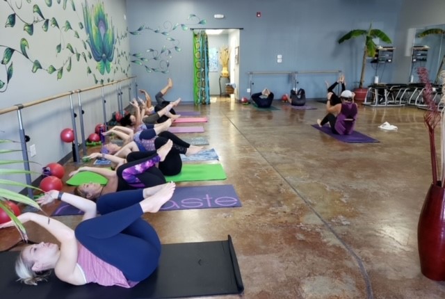 Studio 200 yoga class