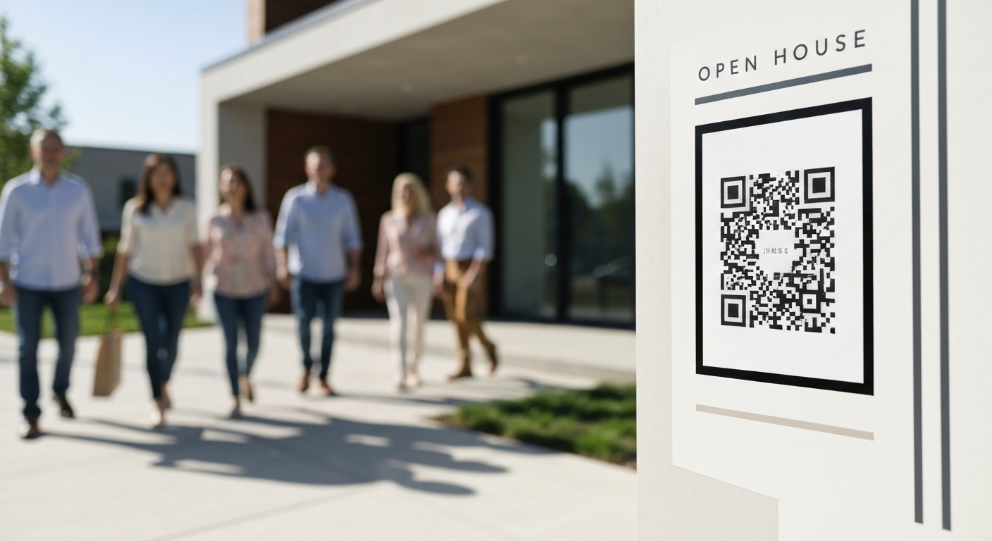 Open House QR Lead Capture: Turn Every Showing Into a Pipeline Entry