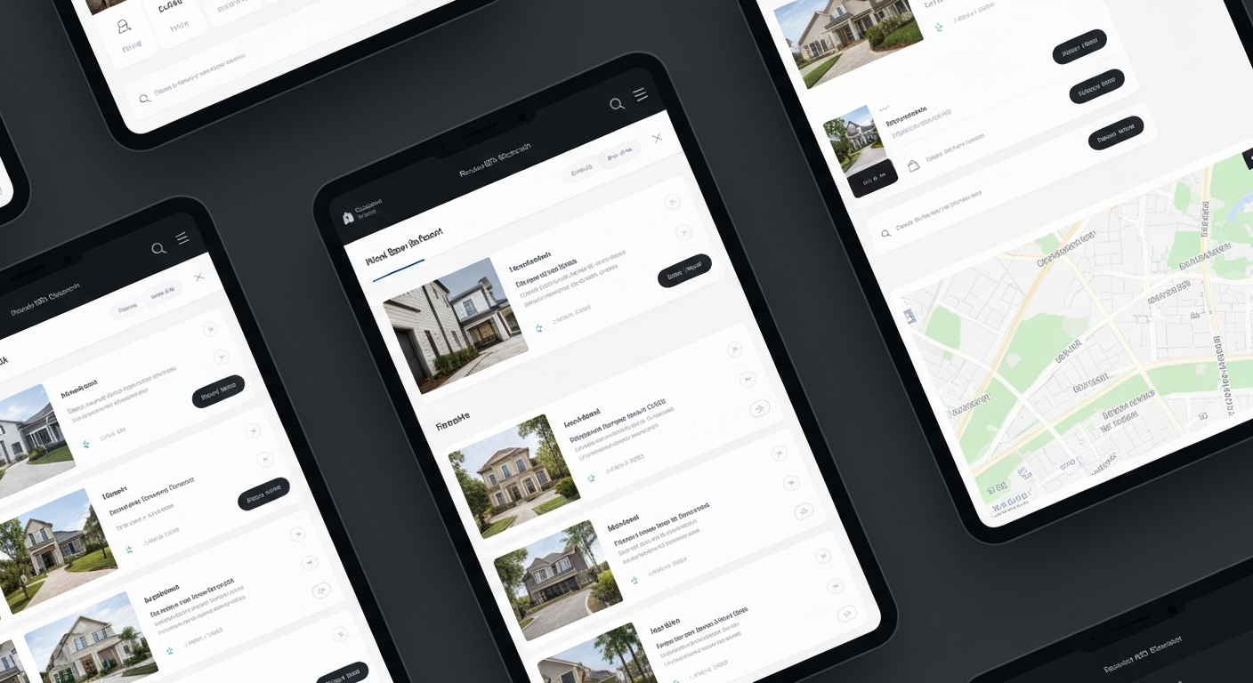 EscrowOS IDX Property Search Dashboard
