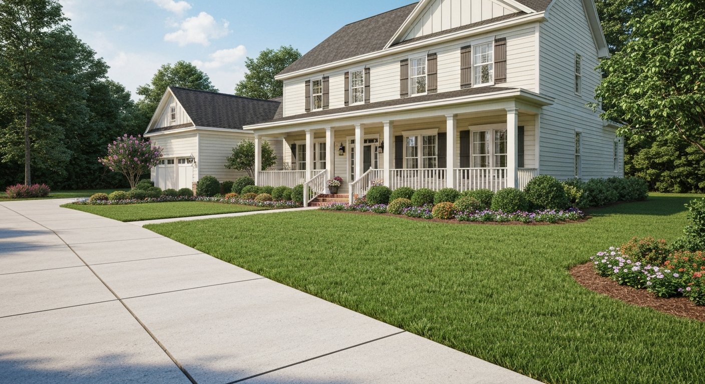 Alabama Neighborhood House with Long Driveway