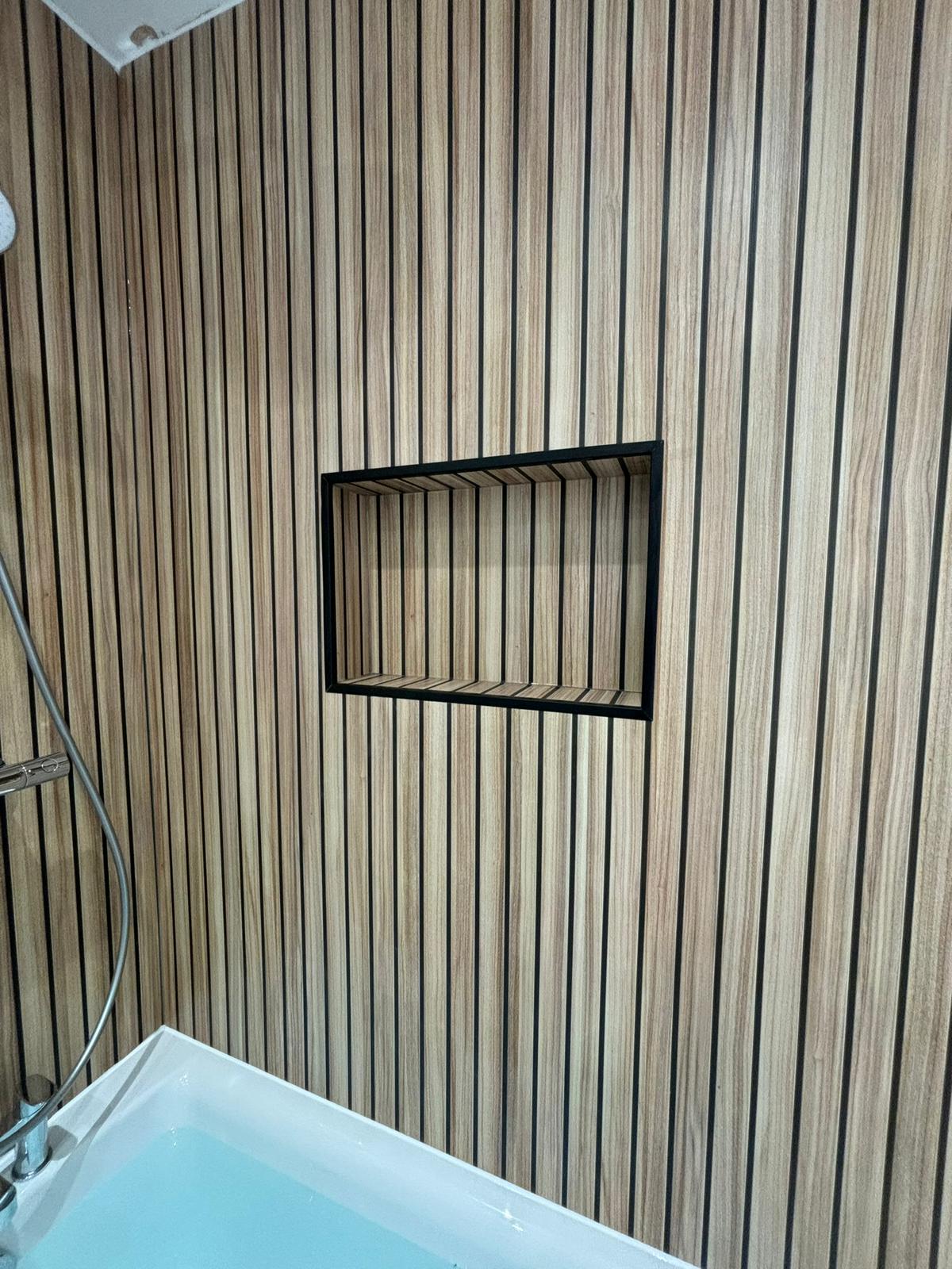 Modern Wood Niche