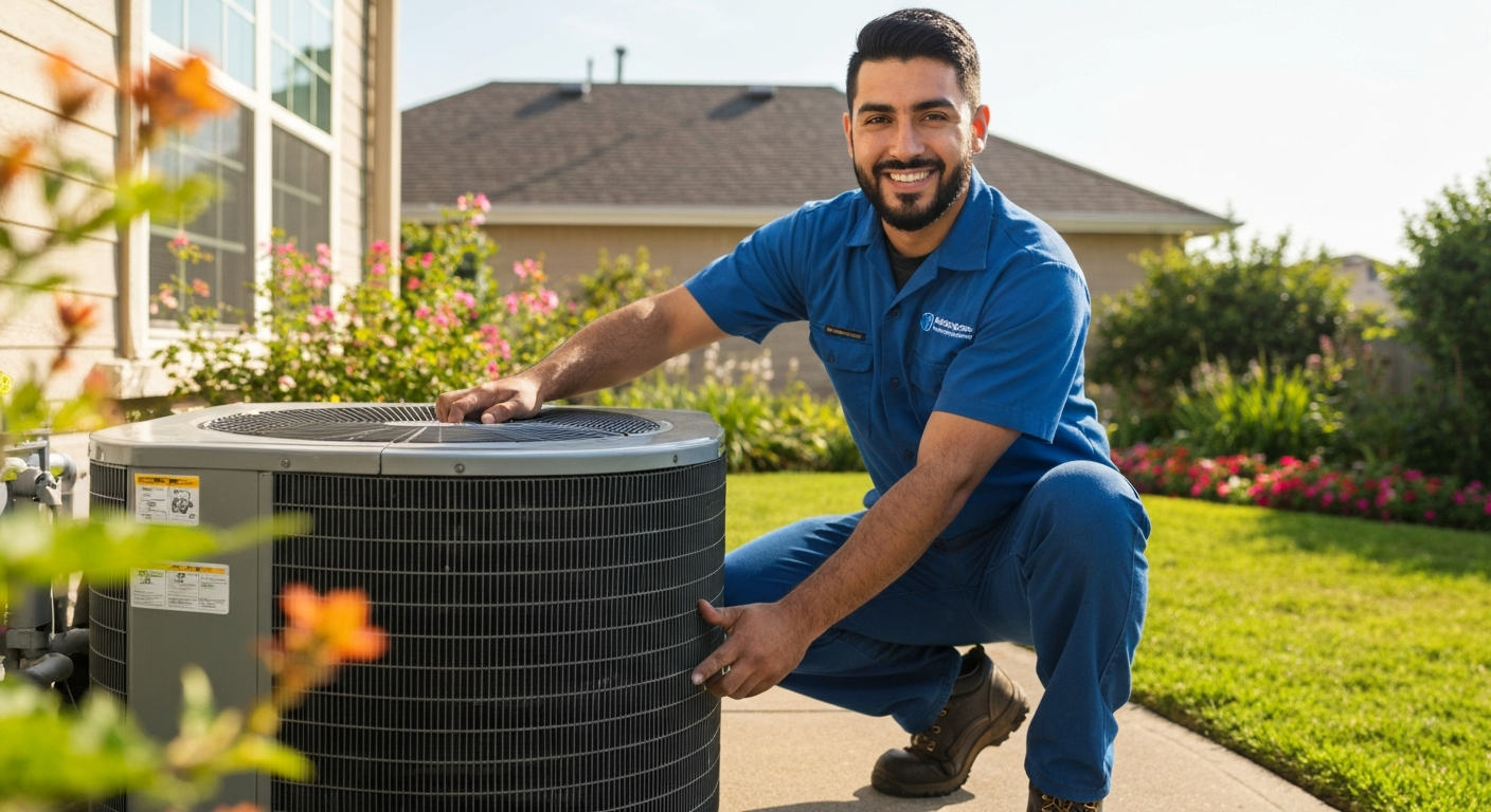 HVAC answering service professional