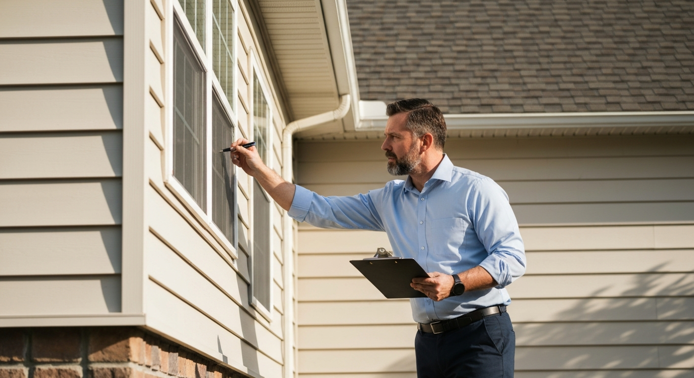 Home Inspection contractor professional using marketing automation software to grow their business