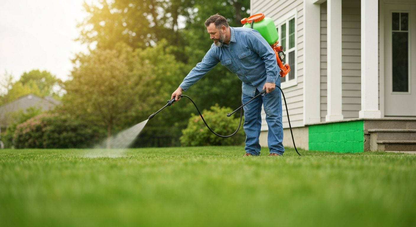 Pest Control contractor professional using marketing automation software to grow their business