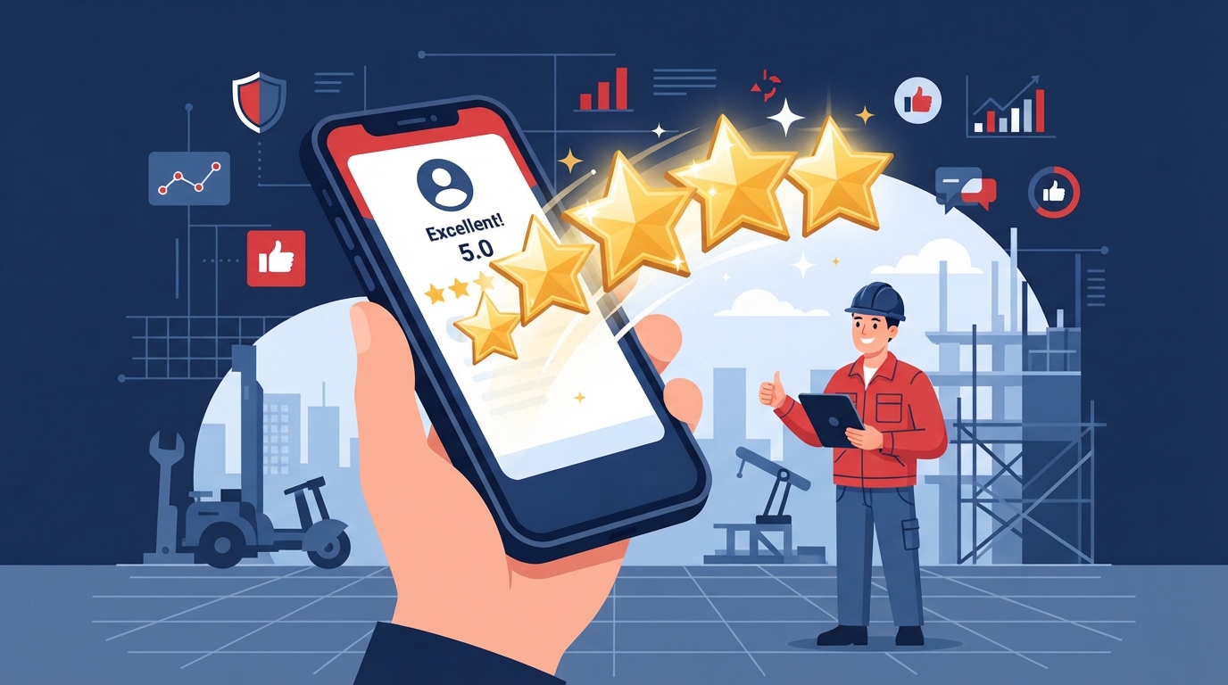 Online Reviews: The Silent Salesperson Every Contractor Needs
