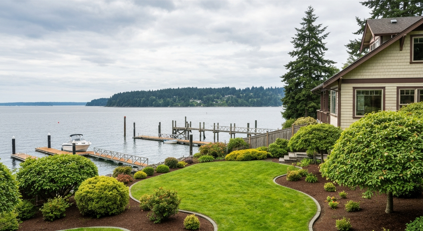 Mukilteo Washington Waterfront Home