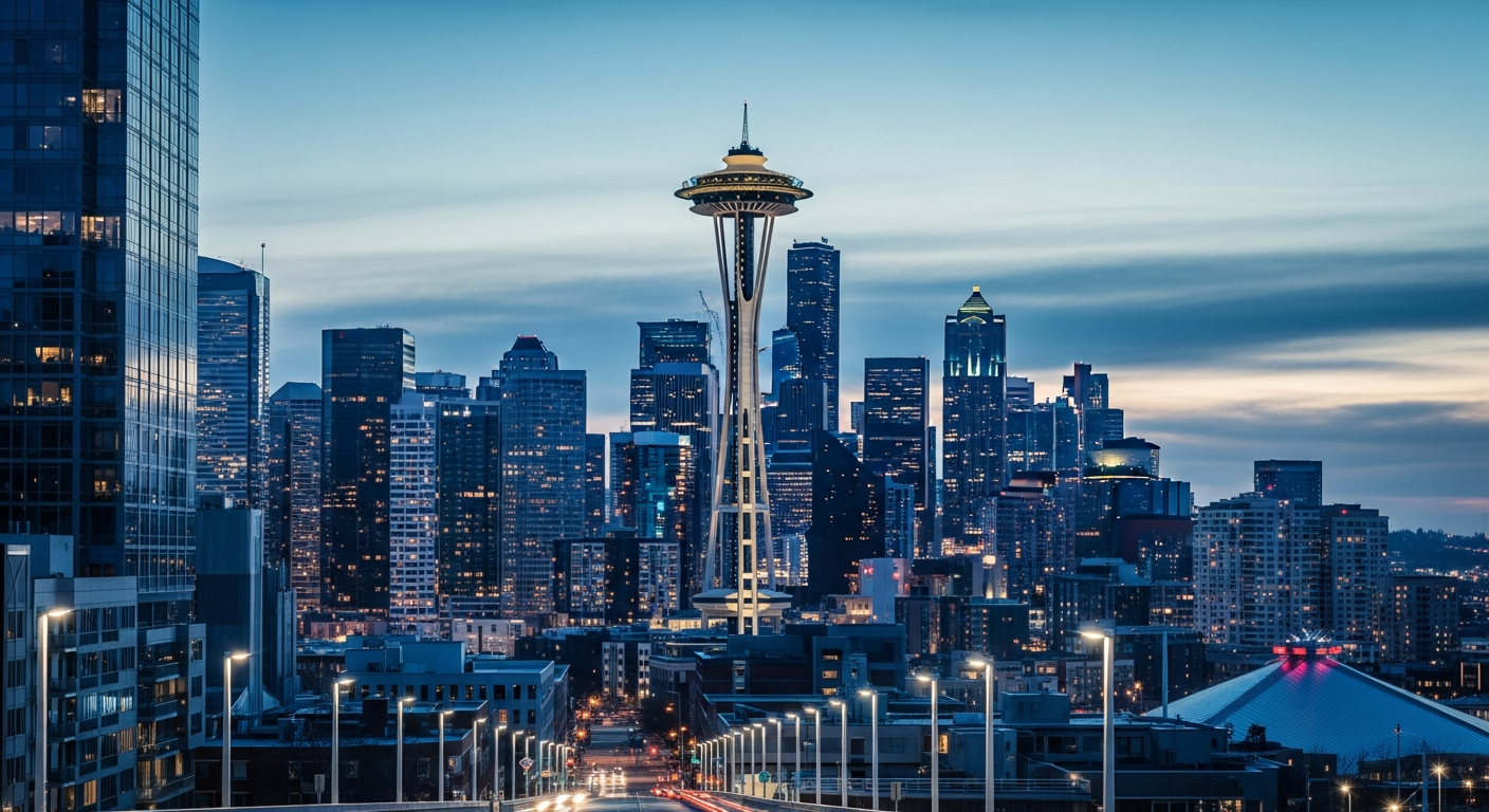 Seattle Skyline and Space Needle