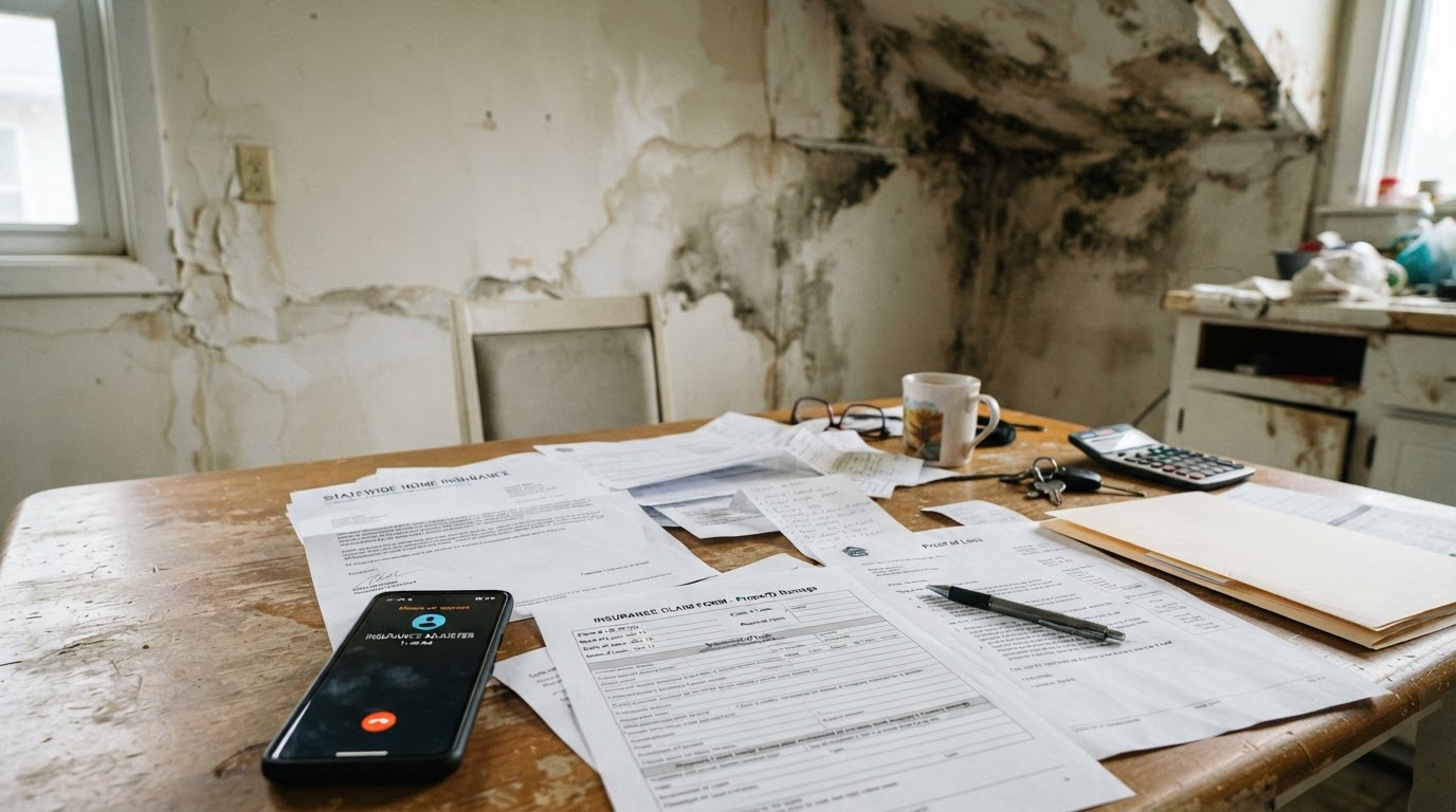 What Happens Between the Loss and the Insurance Claim, and Where Restoration Leads Fall Through
