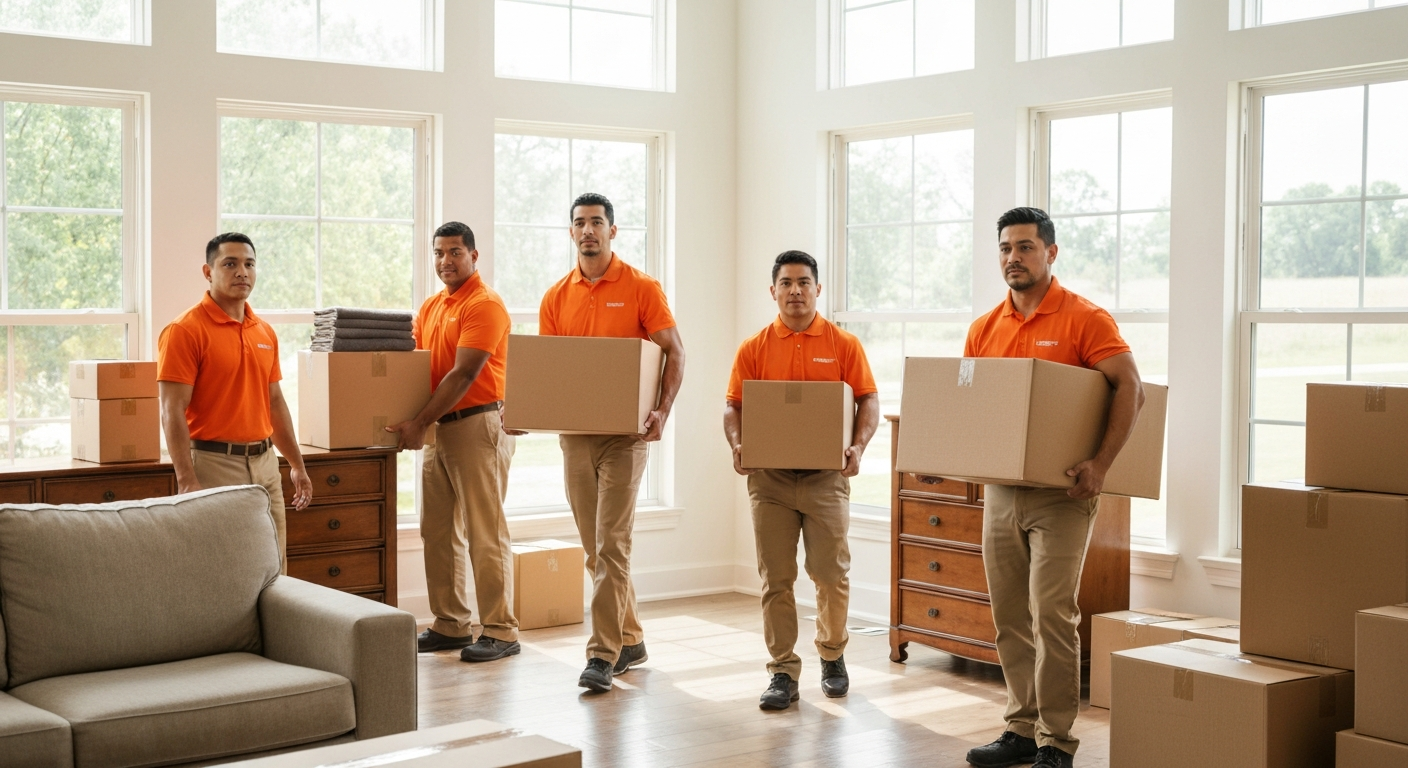 Moving Services contractor professional using marketing automation software to grow their business