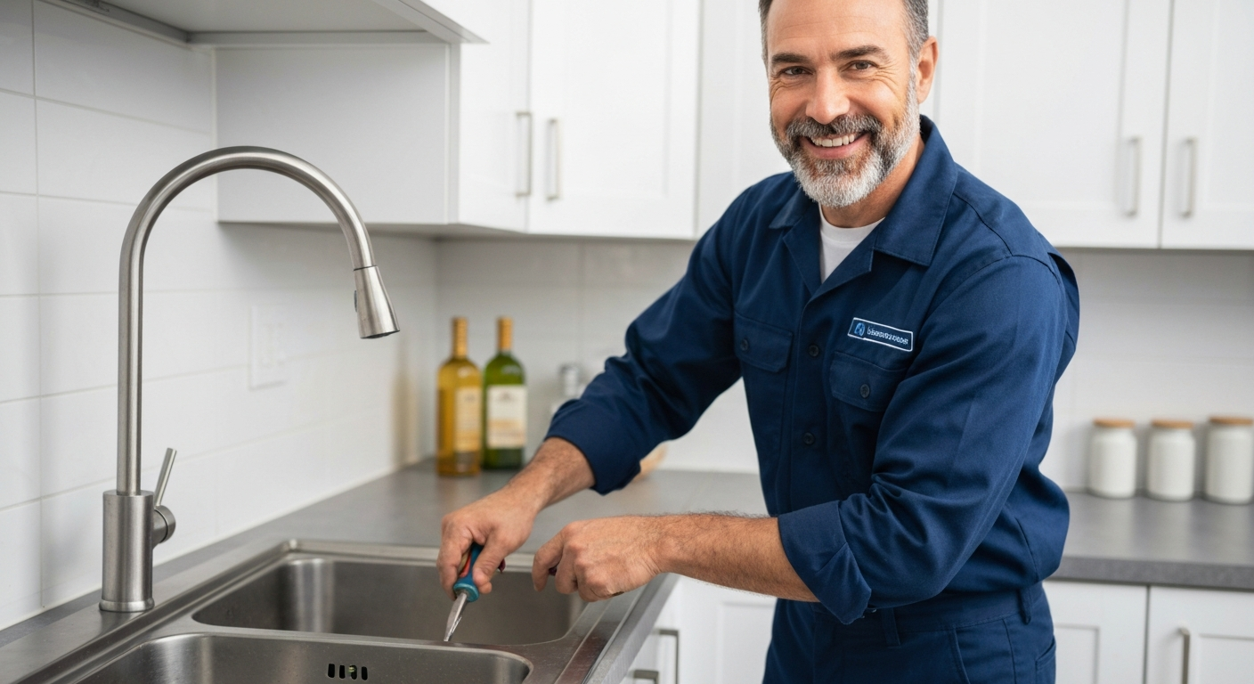 Plumbing answering service professional