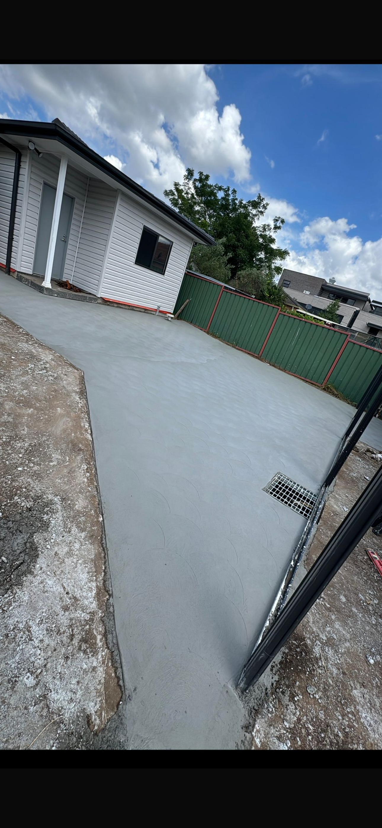 Large Shed Slab