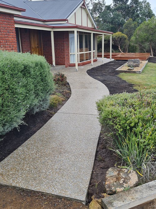 Decorative Concrete Pathway