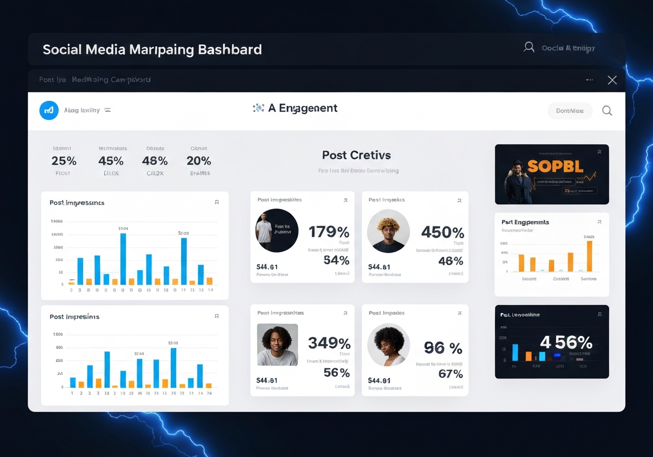Social Media Campaign Dashboard