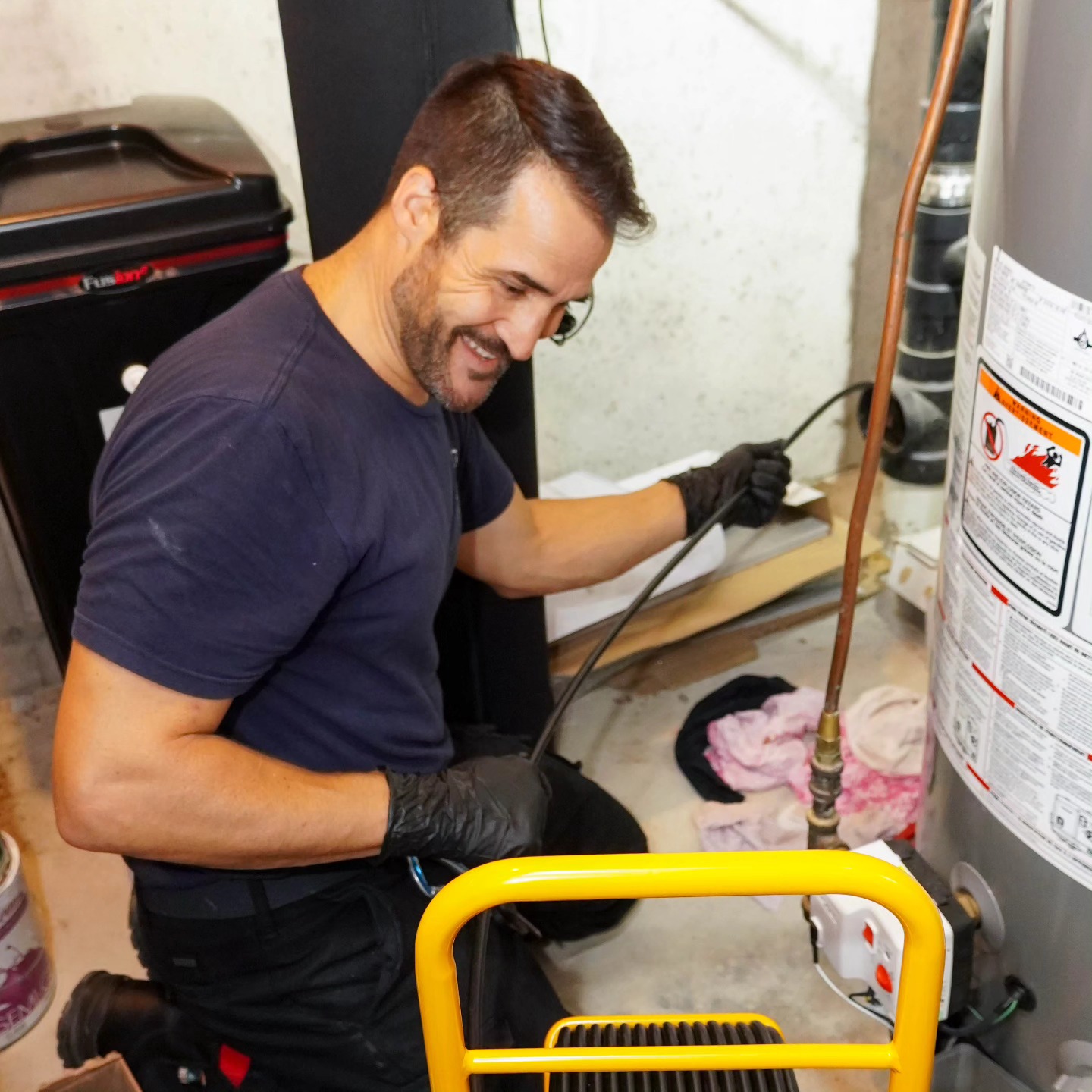 Emergency plumbing response