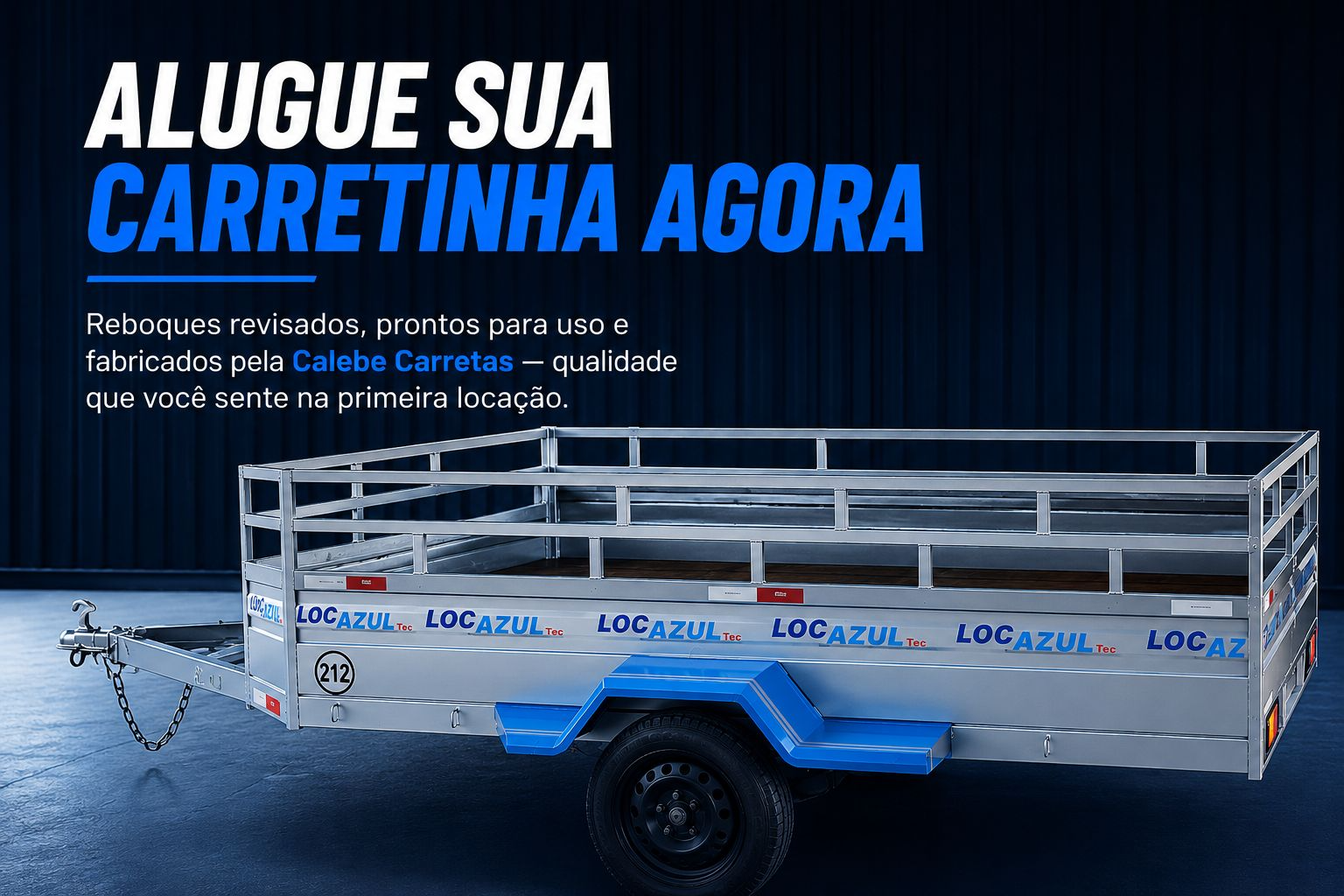 Banner Alugue sua carretinha agora