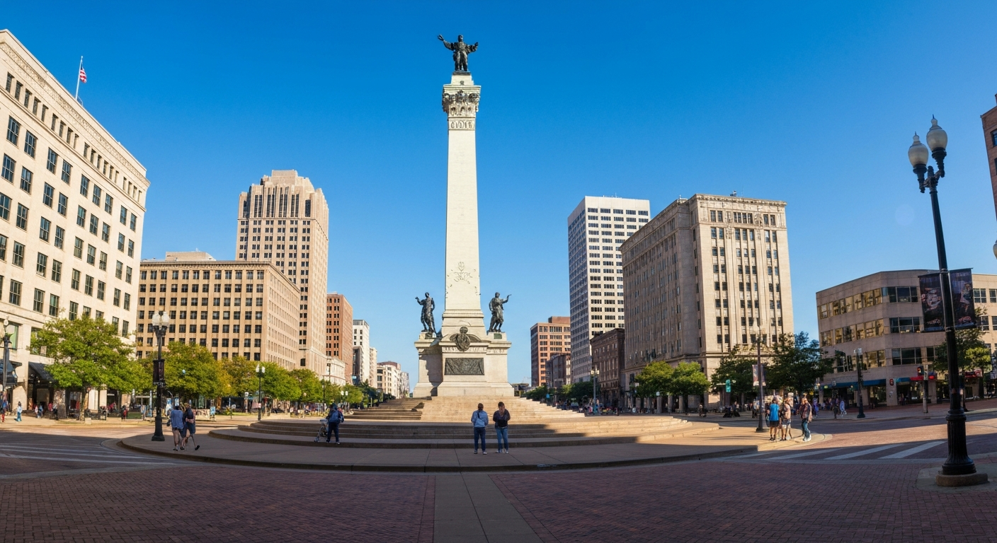 Monument Circle Indianapolis