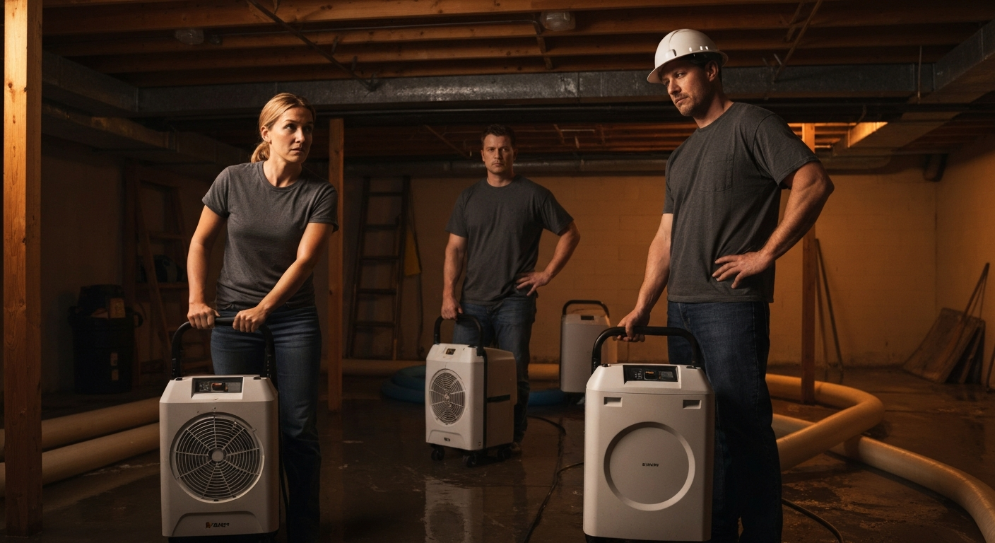 Water damage restoration