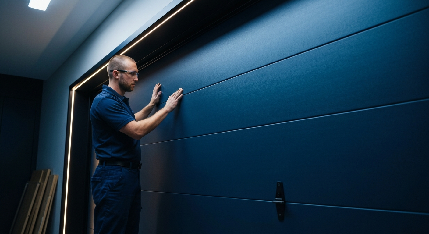 Luxury garage door