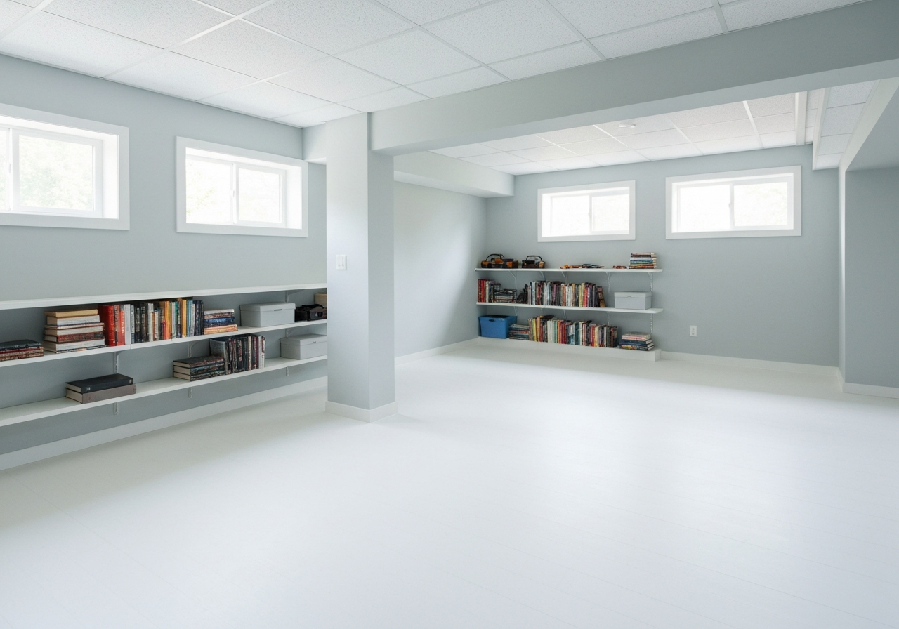 Restored Basement