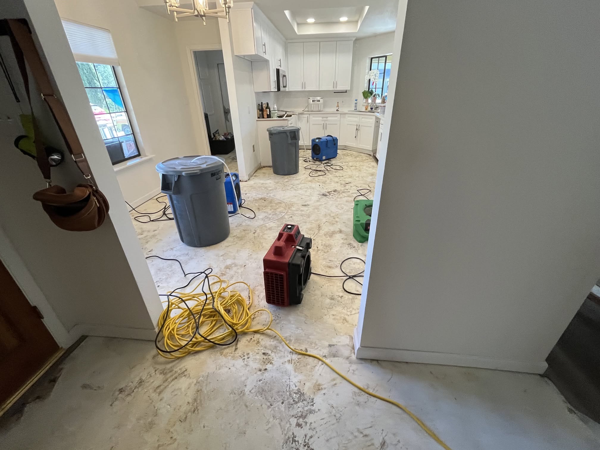 Kitchen Drying Setup
