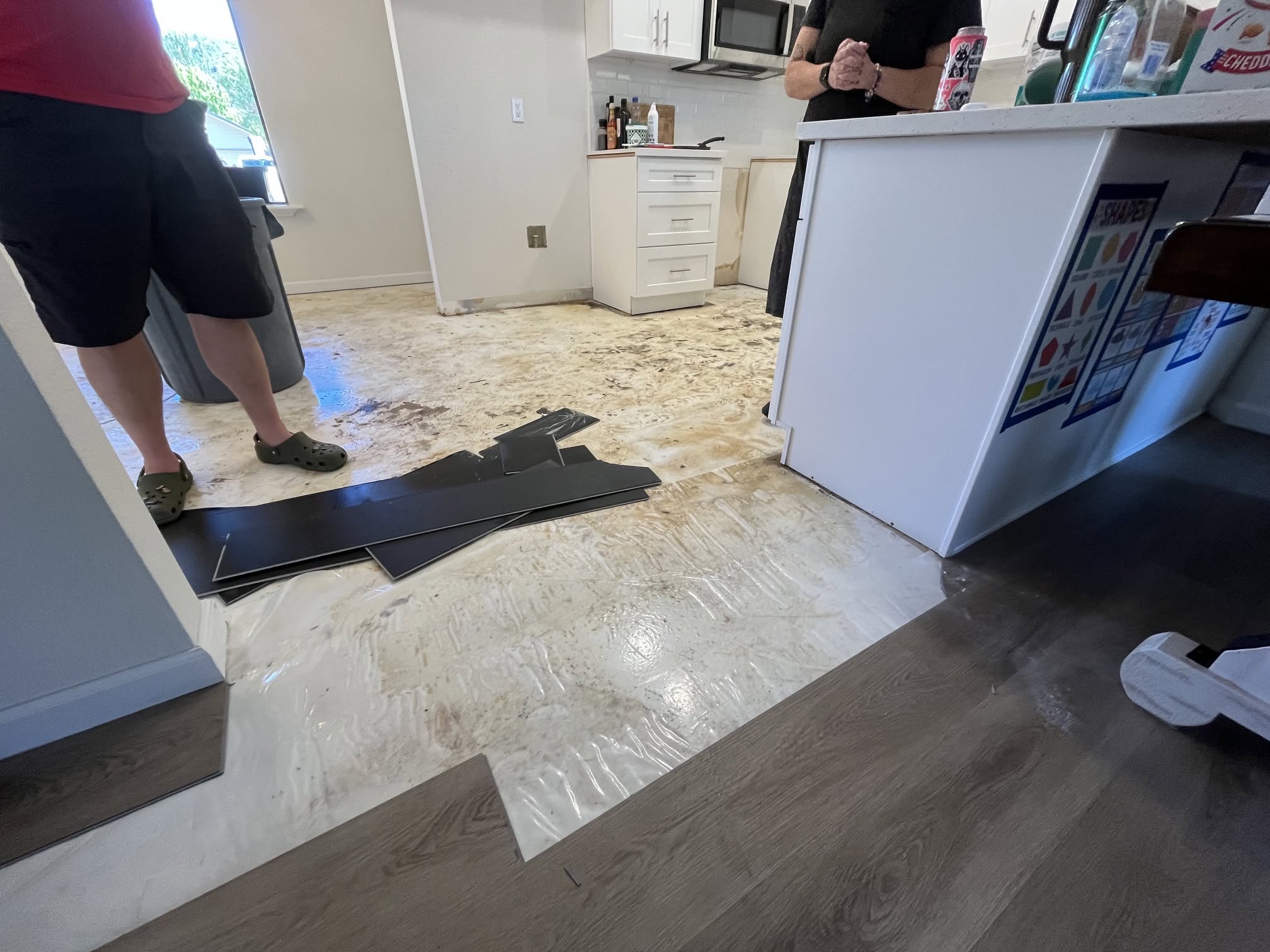 Flooring Removal Process