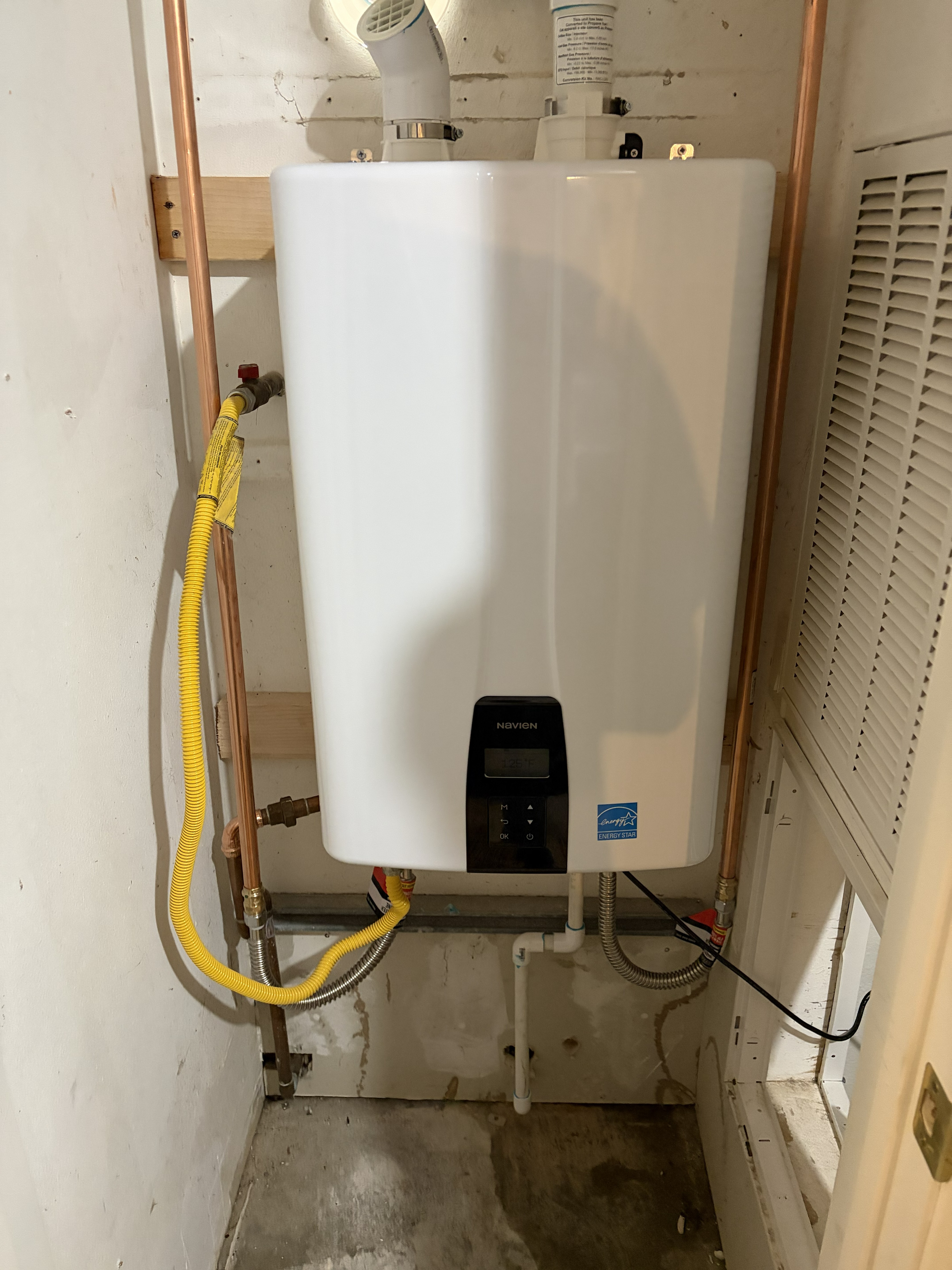 Tankless Water Heater Installation